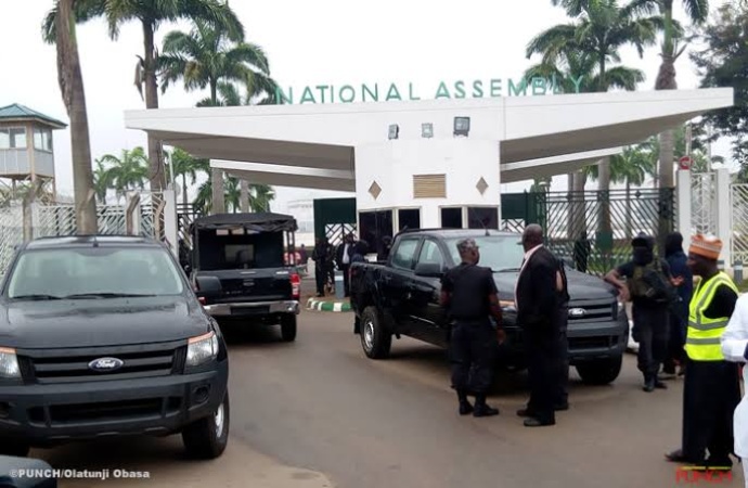 Heavy security presence as President Tinubu attends Joint Session of National Assembly