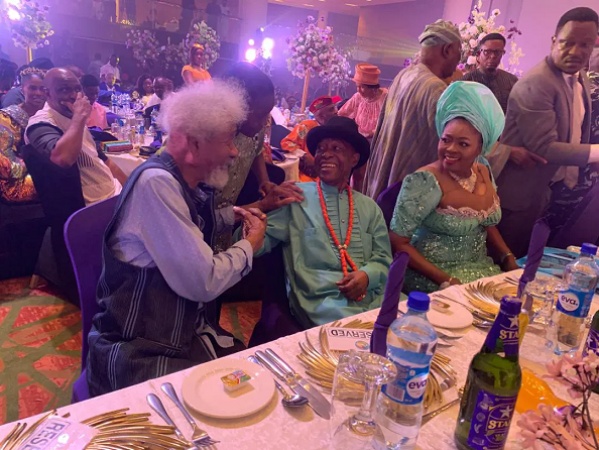 Soyinka, Osoba, Fashola, Olu of Warri, others grace Uncle Sam?s 90th birthday