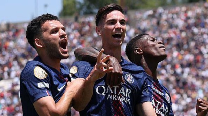 PSG thump 10-man Atletico Madrid for perfect Club World Cup start