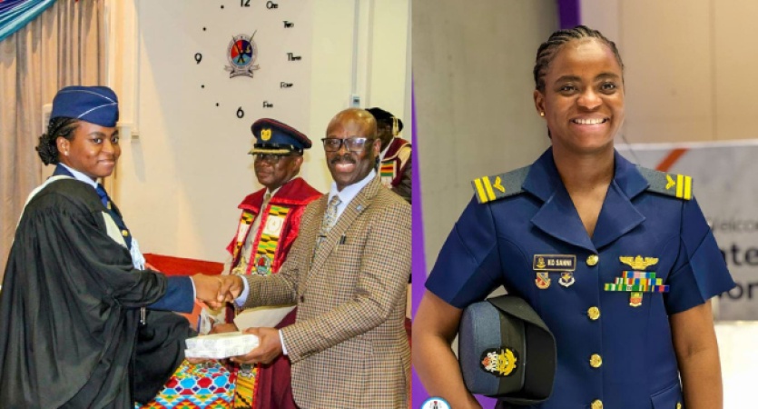 Nigeria?s First Female Fighter Pilot shines in Ghana