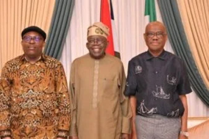 Rivers: Tinubu brokers peace between Wike, Fubara