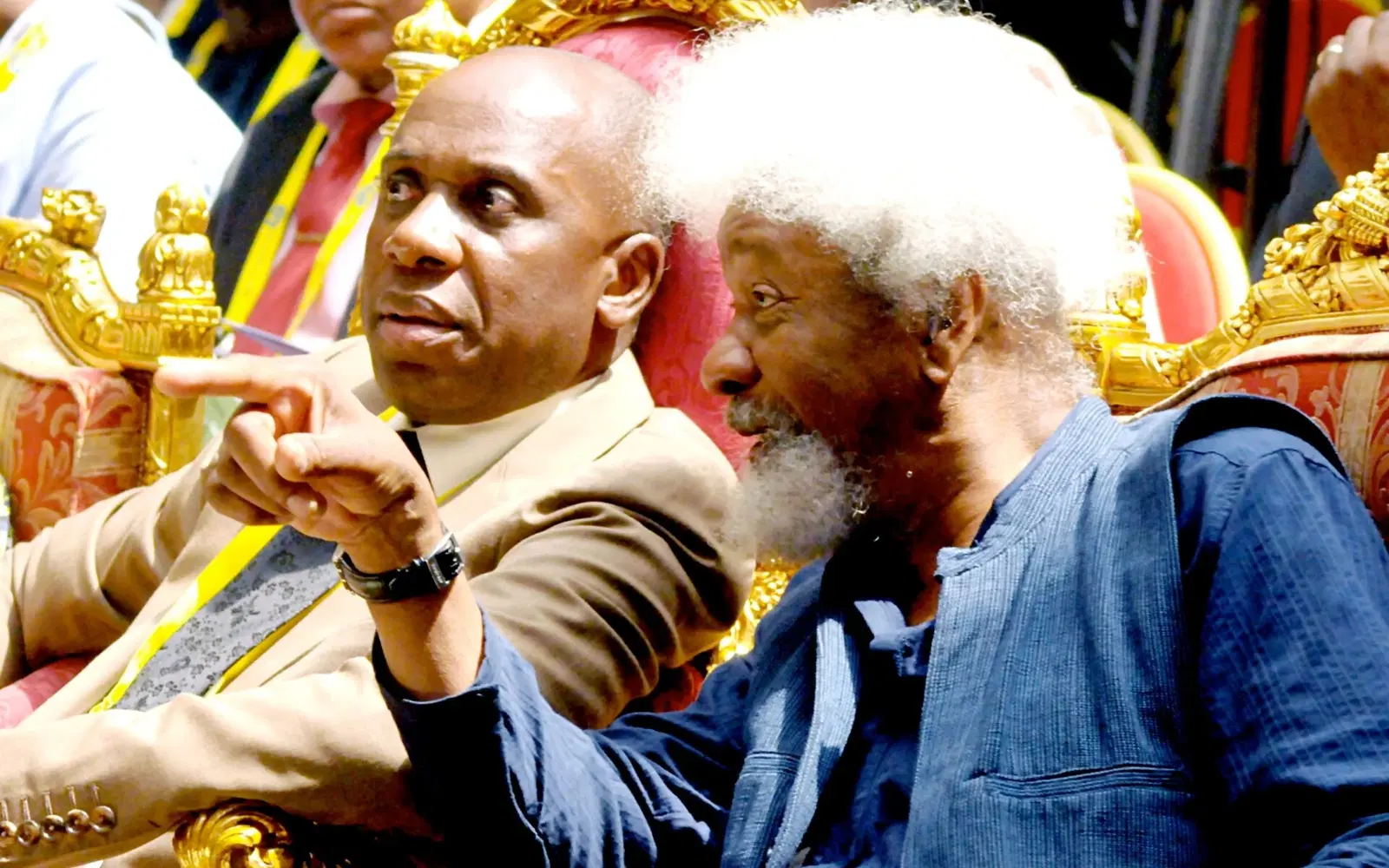 Soyinka commends Amaechi for not stepping down for Tinubu in 2027