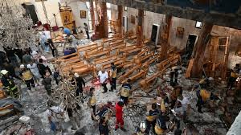 'We're not safe here anymore' ? Syria's Christians fear for future after devastating church attack