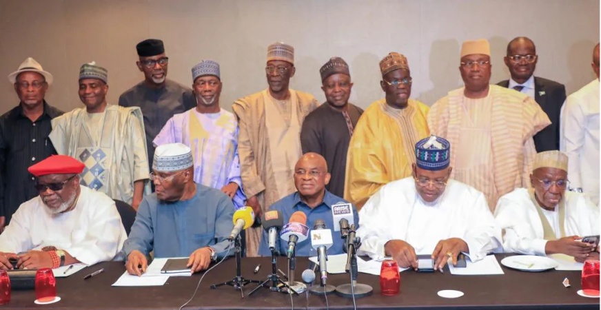 LIST: PDP, APC, LP bigwigs currently in ADC coalition against Tinubu