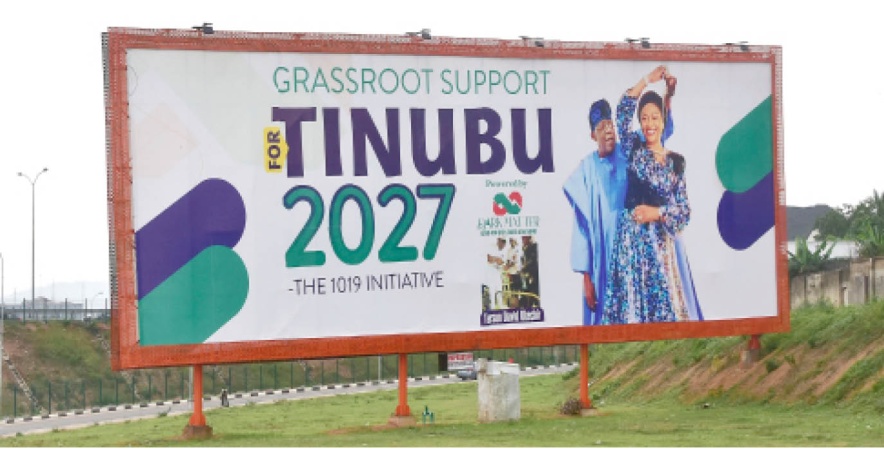 Questions over Tinubu?s 2027 campaign posters