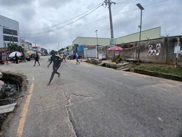 Why we refused to vote, opted for football ? Lagos youths