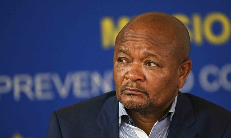 South Africa?s police minister suspended with immediate effect over organised crime allegations
