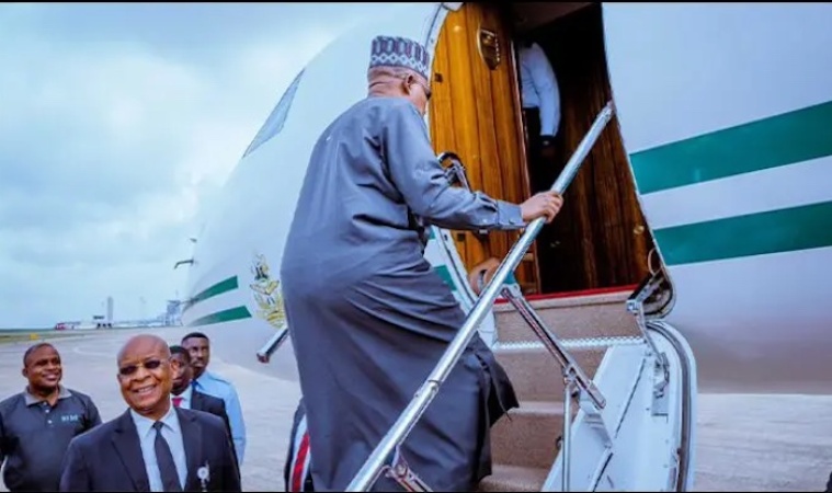 Shettima departs London with Buhari?s body