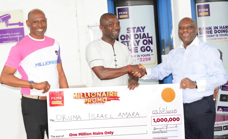 FCMB rewards 3,016 customers in Millionaire Promo  