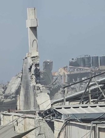Israeli strike on Gaza?s only Catholic Church kills two