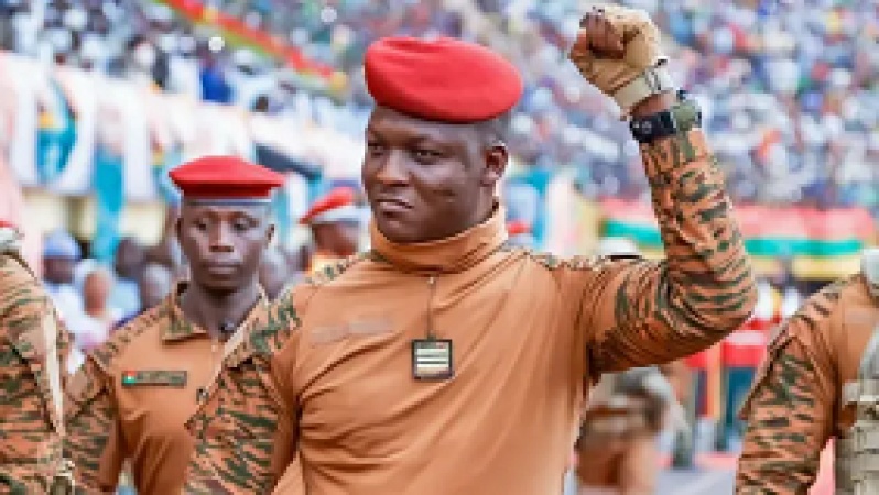Burkina Faso military ruler abolishes electoral commission