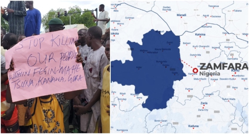 Zamfara community protests against incessant attacks, wants security beefed up