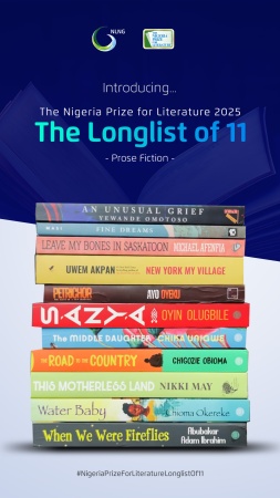 Heavyweights battle for $100,000 in The Nigeria Prize for Literature 2025
