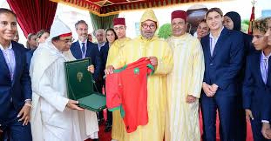King Mohammed VI hosts Morocco?s women?s national team after AFCON final