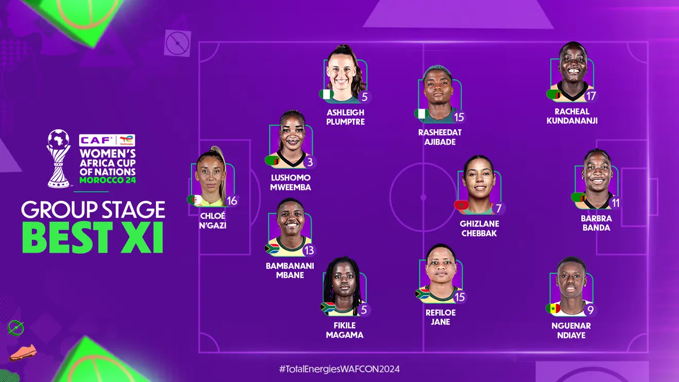 CAF Women?s AFCON 2024: best XI of the group stage unveiled