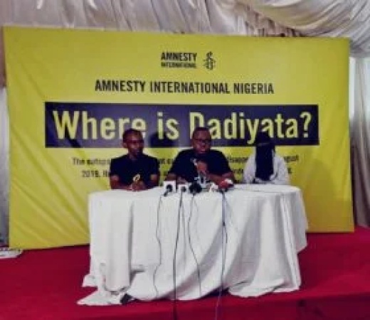 Amnesty International challenges Tinubu over Dadiyata?s disappearance
