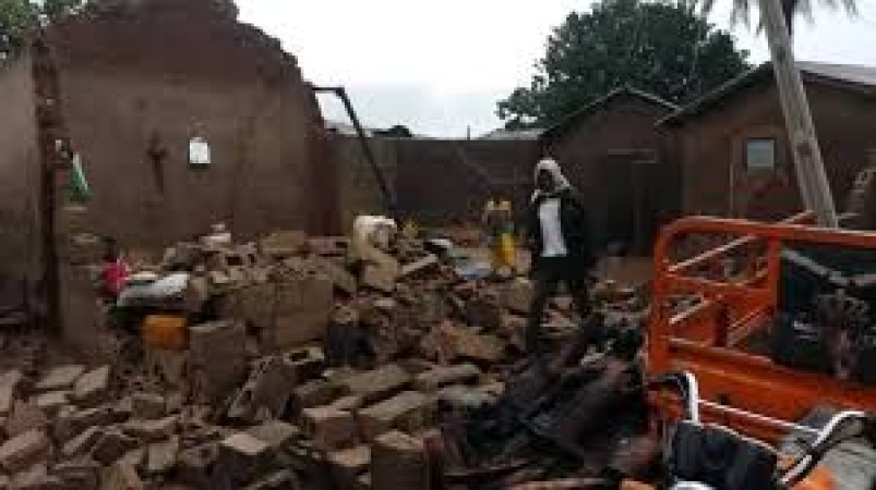 Rain wreaks havoc in Plateau, destroys over 50 houses, schools, worship center