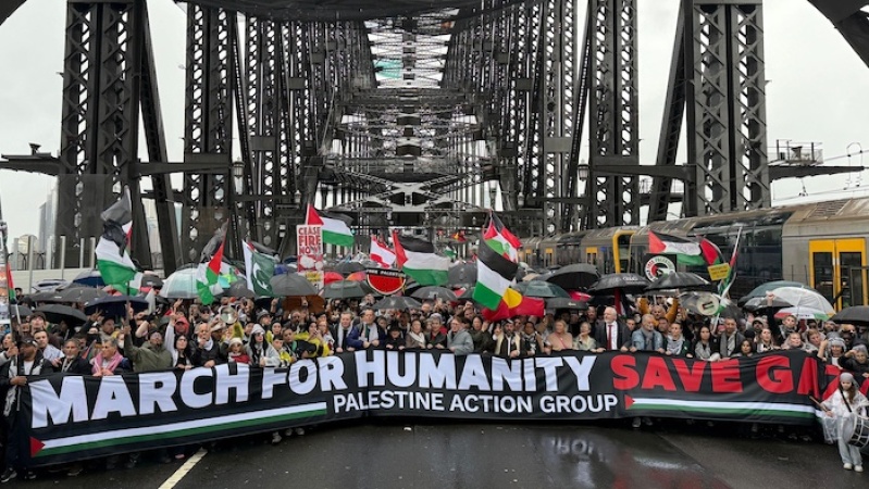 Thousands March Across Sydney Harbour Bridge in Historic Gaza Protest After Court Win