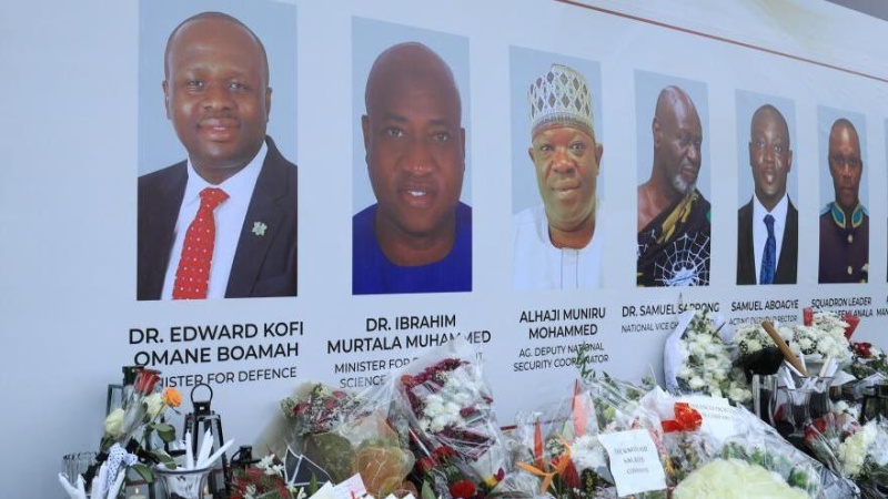 Ghana investigators find ?black boxes? of helicopter that crashed and killed two ministers