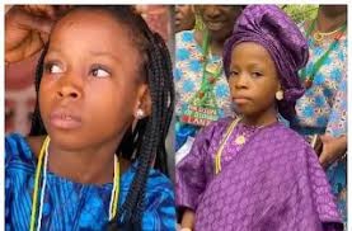 PHOTO: Meet new Arugba Osun-Osogbo, nine-year-old Alimot Osunbunmi