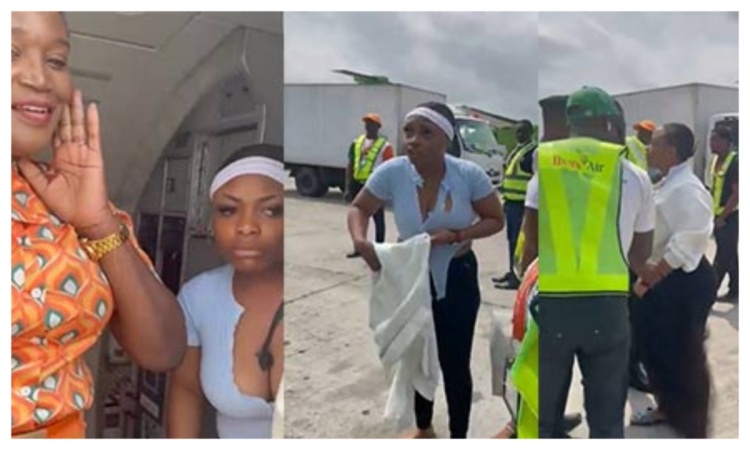 Ibom air hostess threatened to deal with Comfort Emmanson during flight ? Eyewitness