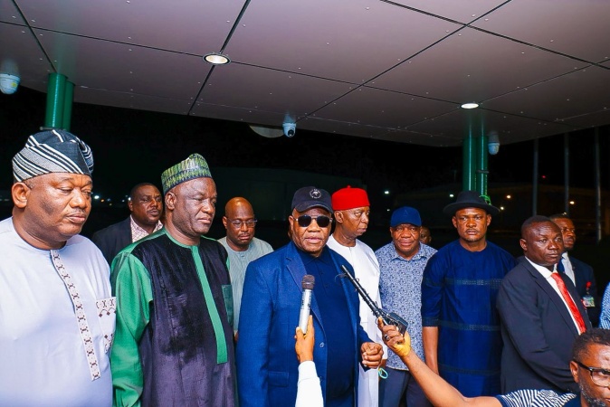 Akpabio back from London, dismisses rumours of ill health
