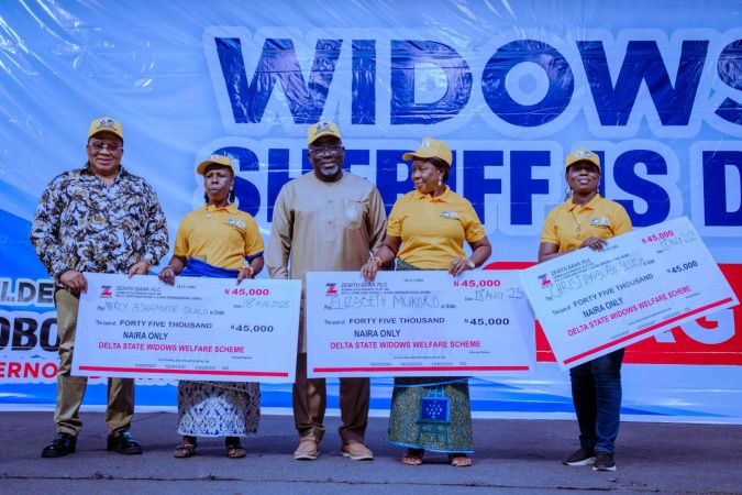 Oborevwori flags off widows welfare scheme for 10,000 beneficiaries in Delta