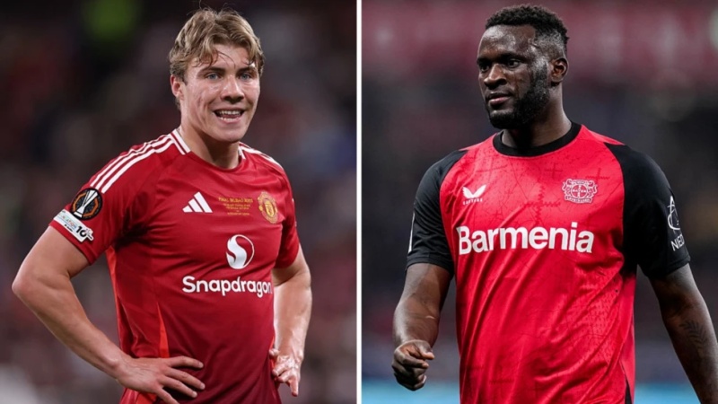 Victor Boniface is on the brink of completing AC Milan loan move, as Hojlund's Milan hopes fade