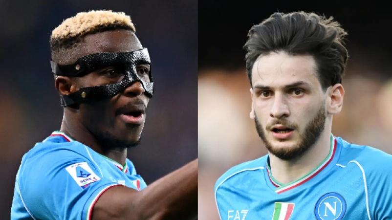 Why Napoli rejected PSG?s ?200m for Osimhen, Kvaratskhelia