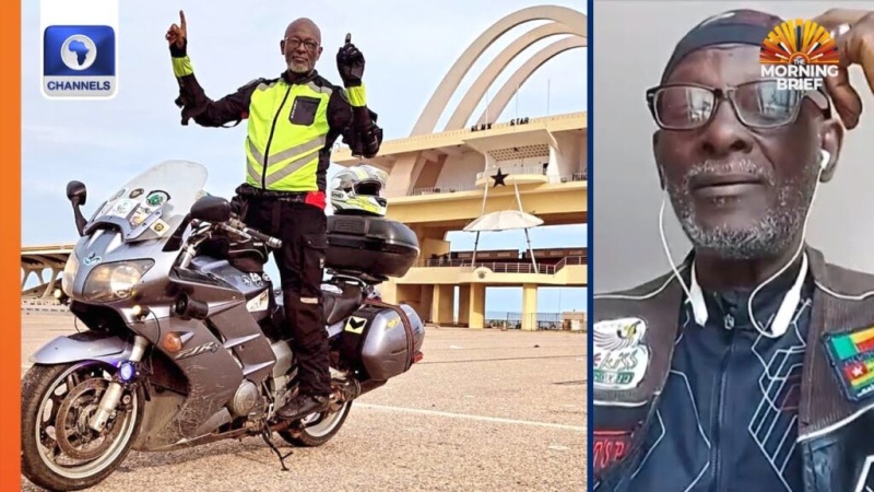 Why I?m Travelling Across Countries On Motorcycle ? 69-Year-Old Adventurer