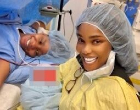 Priscilla Ojo, Juma Jux welcome baby boy in Canada