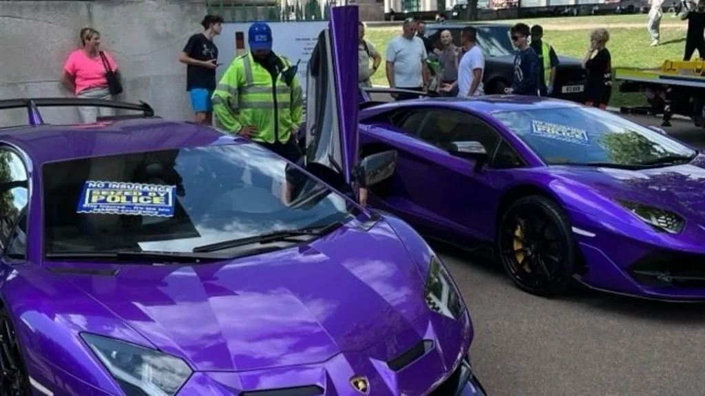 Twin Lamborghinis seized in supercar crackdown