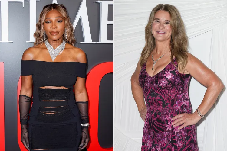 Melinda French Gates remembers Serena Williams hyping her up when she thought nothing would fit her body