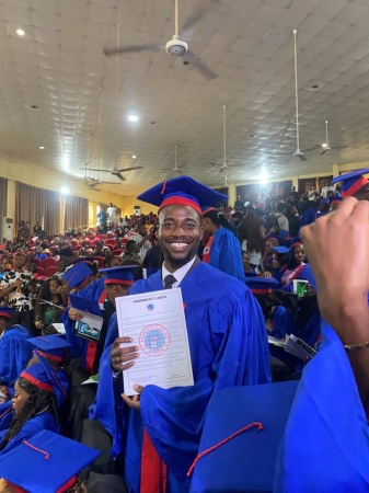 The Frontier publisher Sunny Okim?s son inducted by Pharmaceutical Council of Nigeria