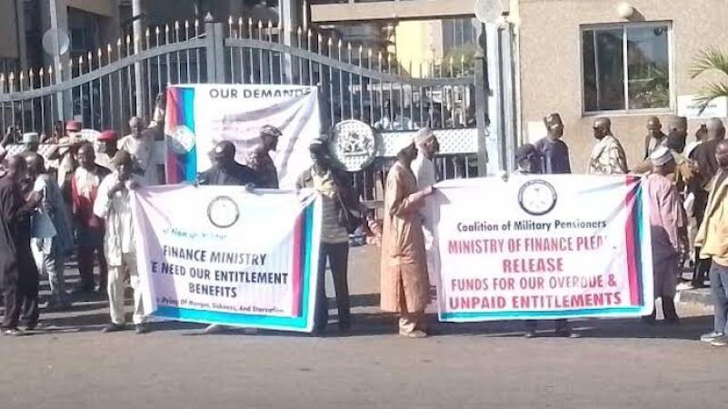 Allowance palaver: Vacate Finance Ministry premises ? DHQ warns retired soldiers