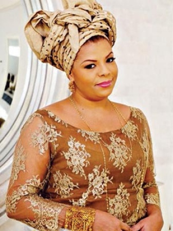 Otedola hails wife at daughter Temi?s wedding