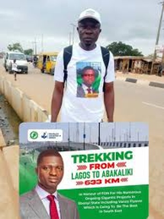 Ebonyi Govt. allays doubt over indigene?s trek-a-thon feat