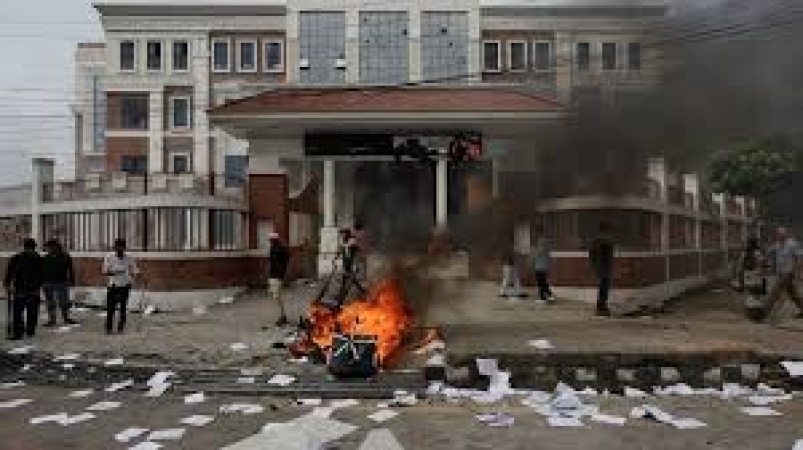Former PM Khanal?s wife dies in Kathmandu blaze as Nepal protests escalate