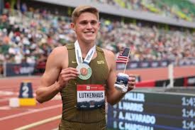 After the ?craziest? race of his life, 16-year-old Cooper Lutkenhaus will make history at the World Athletics Championships