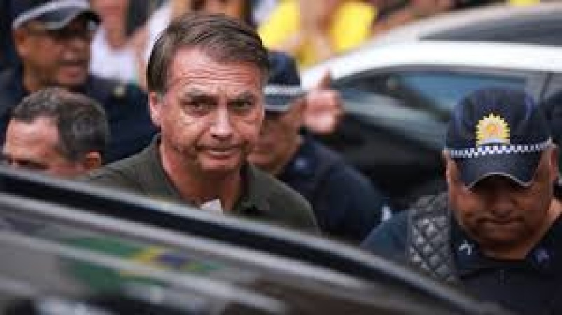Brazil?s ex-president Bolsonaro taken to hospital after feeling unwell, son says