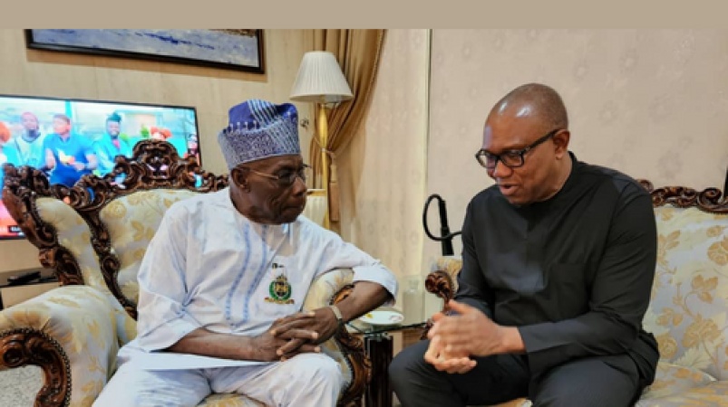 Details of Obasanjo, Peter Obi?s meeting emerge