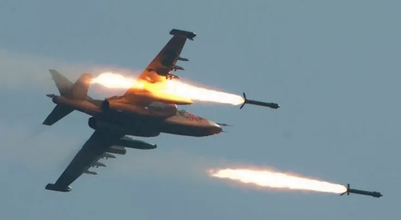 NAF airstrikes kill scores of terrorists, destroy enclave in Borno