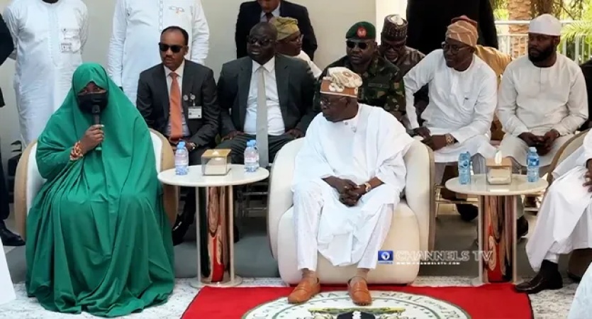 Tinubu attends Sen. Yari?s son?s wedding in Kaduna, visits Buhari?s widow