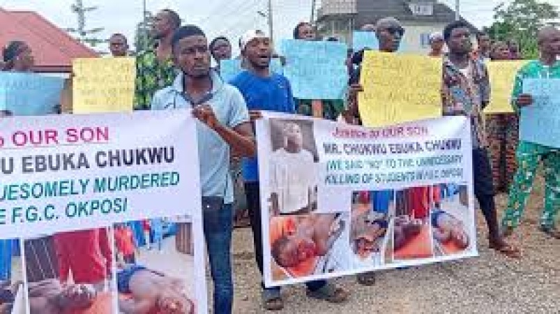 Protest rocks FGC Okposi-Okwu over student?s death
