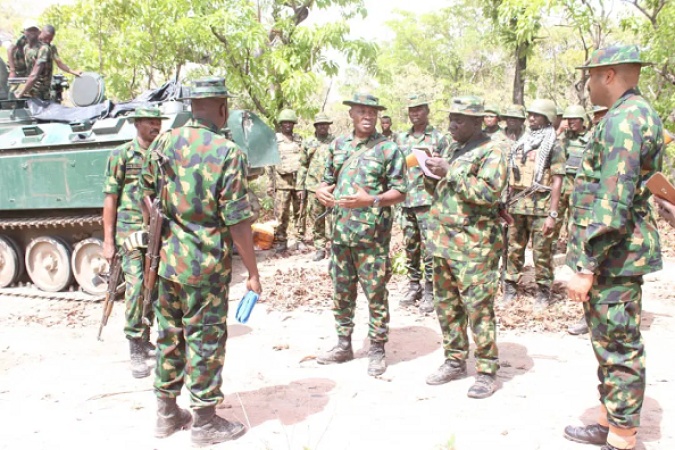 Troops neutralise 2 terrorists, arrest 32, rescue 13 victims ? Army