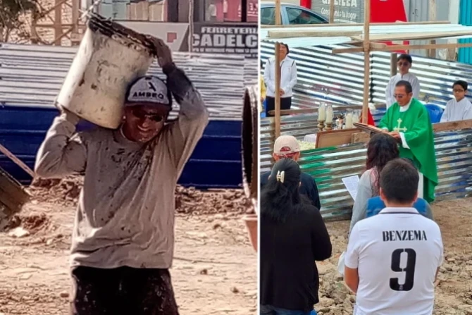 Priest builds church with his own hands in Chiclayo, Peru, Pope Leo XIV?s former diocese 