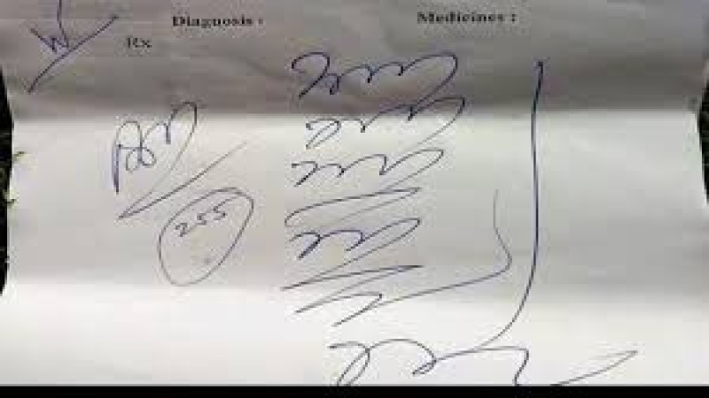 Court bans bad handwriting, orders doctors to write well