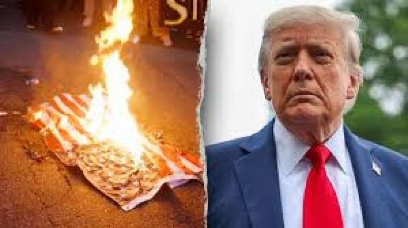 Trump says American flag burners will be ?immediately arrested? under executive order