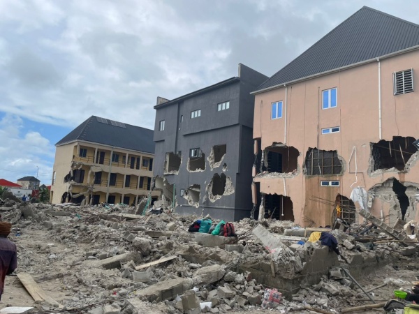 Lagos Trade Fair Complex Demolition: Malice taken too far ? Akuma