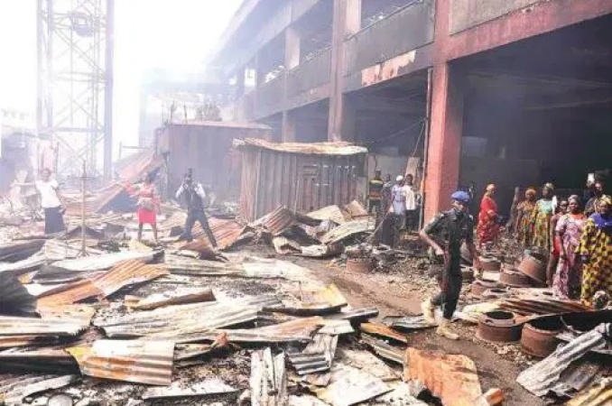 Solar panel caused Oba market fire ? Council Chairman